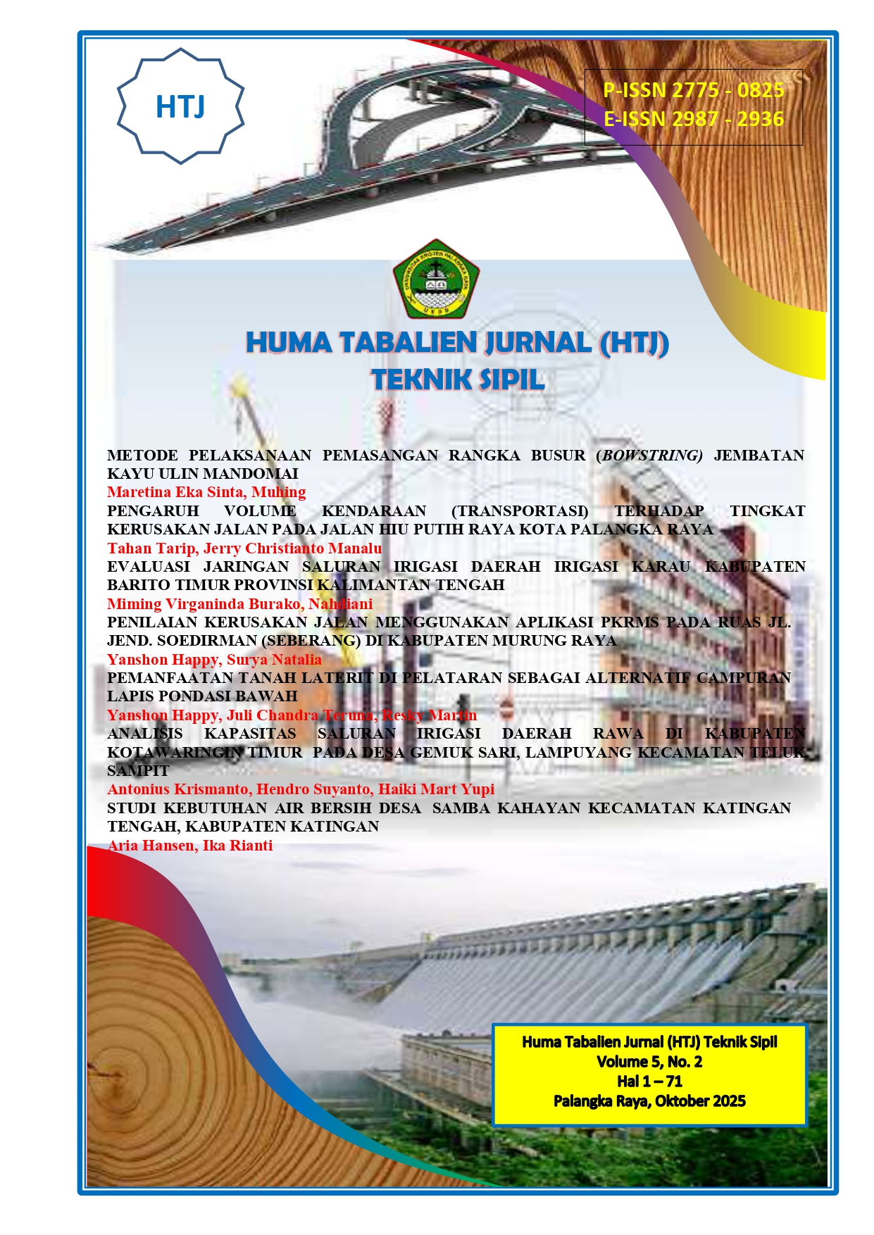 					View Vol. 5 No. 2 (2025): Huma Tabalien Jurnal (HTJ)
				